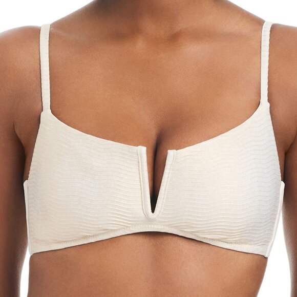 Bar III V-Wire Bandeau Bikini Top - Picture 1 of 8